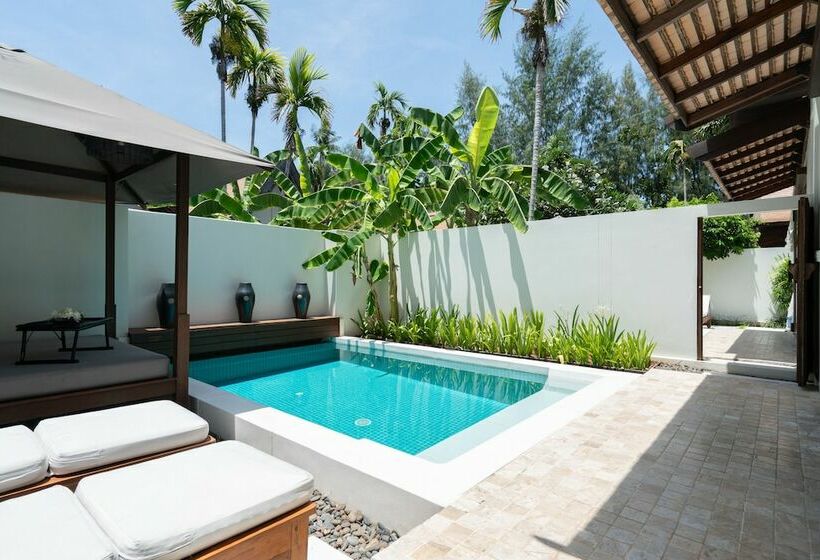 וילה עם חדר שינה אחד ובריכת שחיה, Sala Samui Choengmon Beach Resort