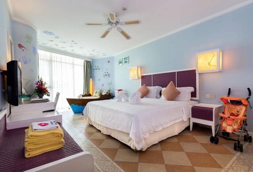 اتاق خانوادگی با چشمانداز دریا, Sunshine Resort Intime Sanya