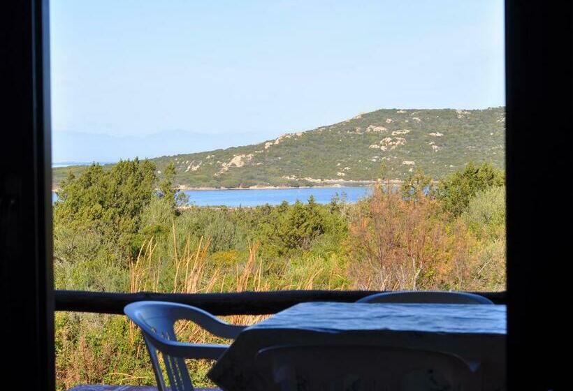 침실 2개 바다 전망 아파트, Residence Cala Petralana