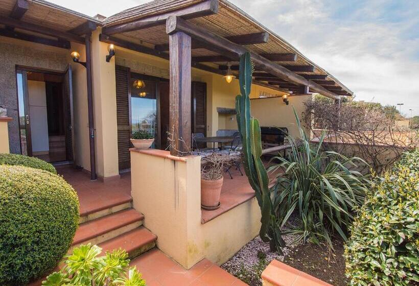 빌라 침실 1개, Residence Cala Petralana