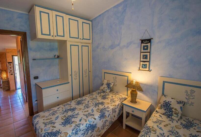 빌라 침실 1개, Residence Cala Petralana