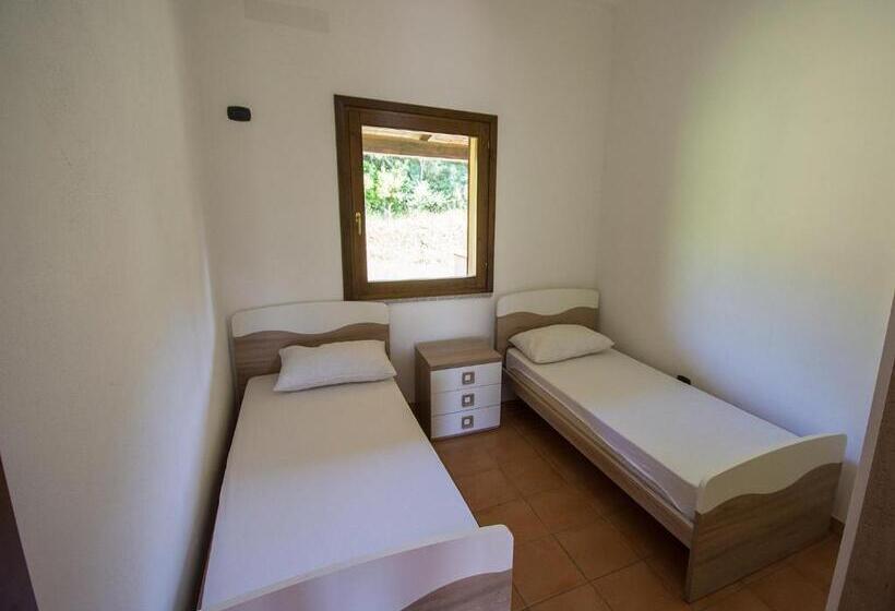 침실 1개 바다 전망 아파트, Residence Cala Petralana