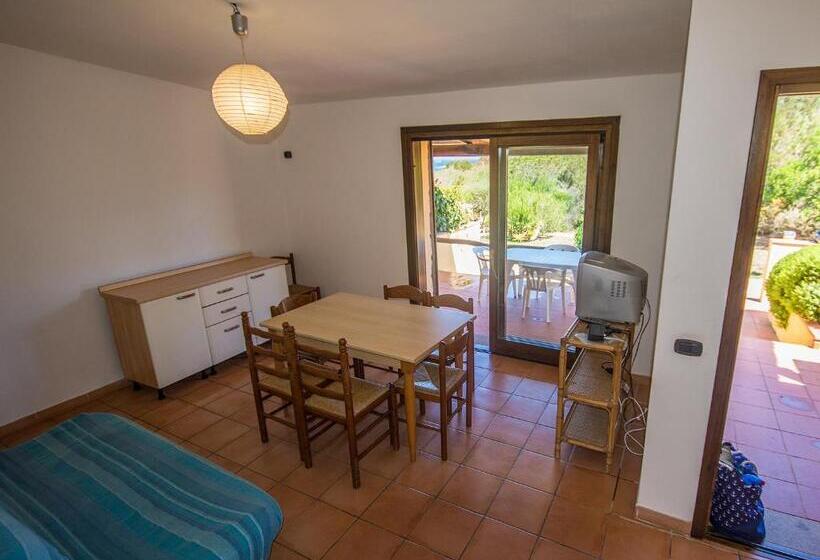 침실 2개 아파트, Residence Cala Petralana