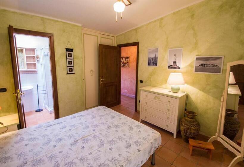 빌라 침실 1개, Residence Cala Petralana