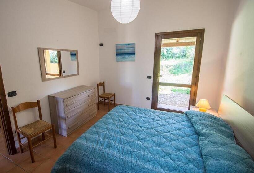 침실 1개 바다 전망 아파트, Residence Cala Petralana