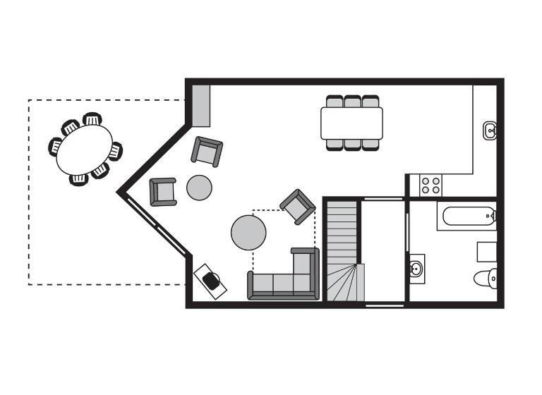 带2个卧室的标准洋房, Landal Dwergter Sand