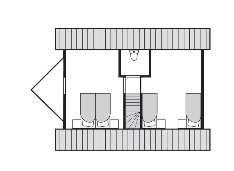 带2个卧室的标准洋房, Landal Dwergter Sand