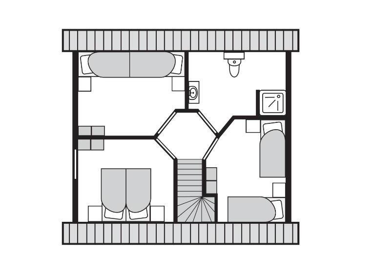 3人卧室标准洋房, Landal Dwergter Sand