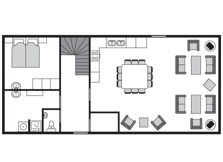 标准平房, Landal Dwergter Sand