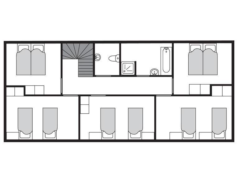标准平房, Landal Dwergter Sand