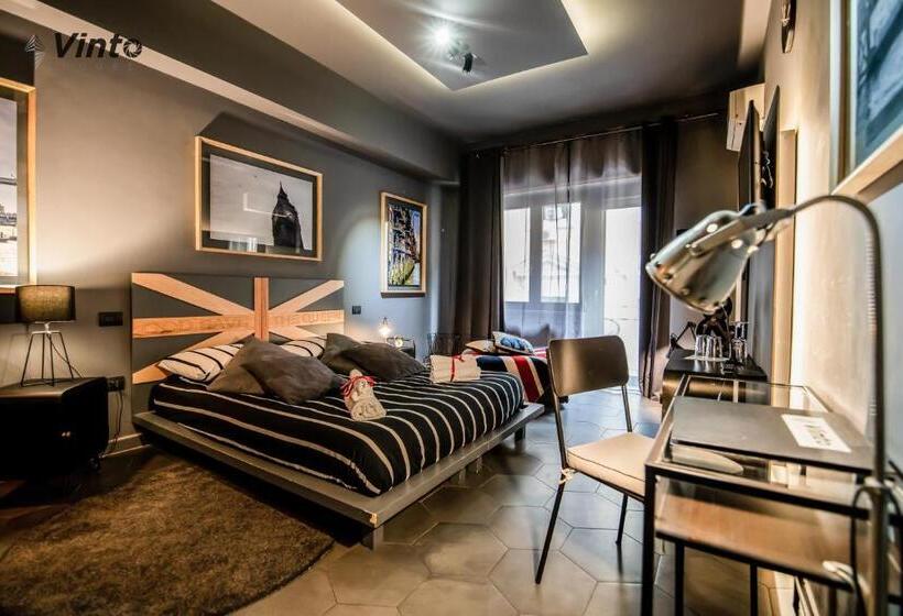 اتاق سوپریور با چشمانداز شهر, Vinto House Salerno Downtown