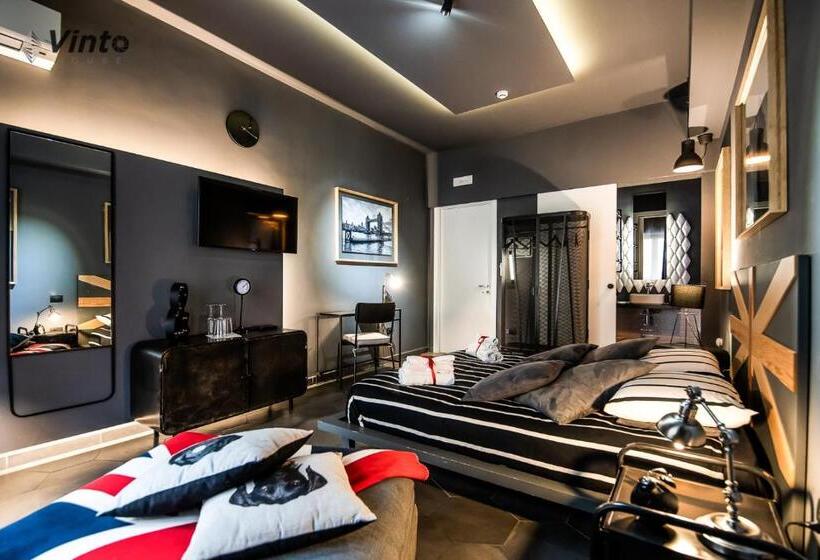 اتاق سوپریور با چشمانداز شهر, Vinto House Salerno Downtown