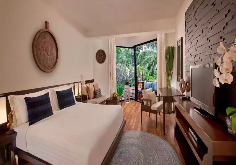 اتاق لوکس با چشم‌انداز دریا, Anantara Bophut Koh Samui Resort