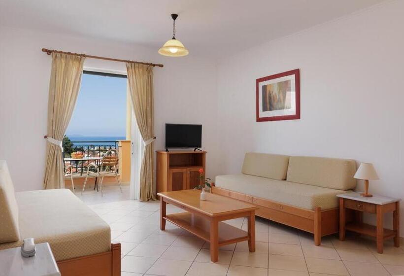 آپارتمان 1 خوابه با چشم‌انداز دریا, Century Resort