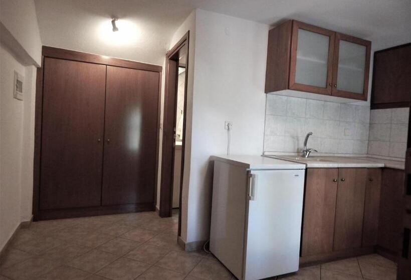 Family flat with pool view, Pilalidis