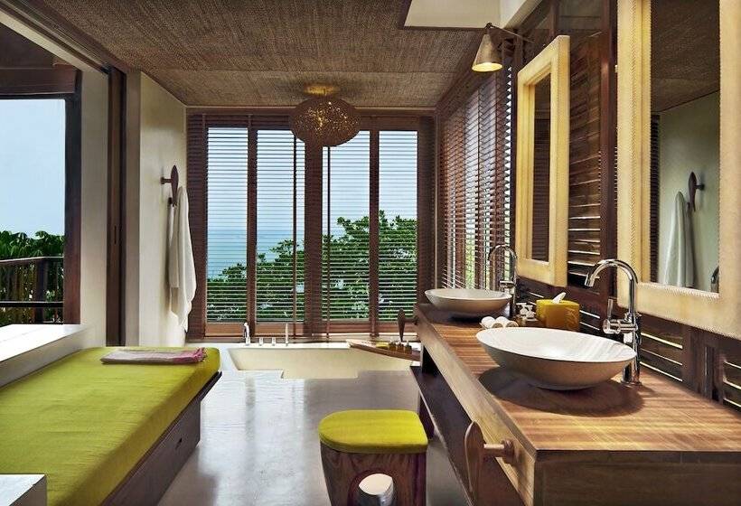 带1个卧室和海景的别墅, Six Senses Samui