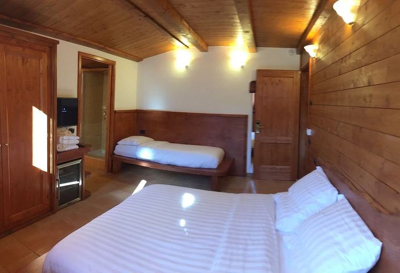 اتاق لوکس سه تخته, Resort Ninfea San Pellegrino Terme