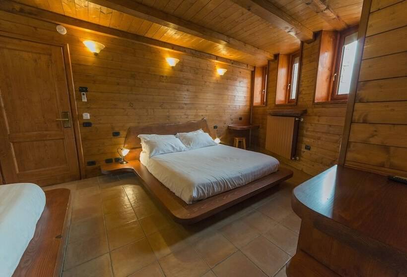 اتاق لوکس سه تخته, Resort Ninfea San Pellegrino Terme
