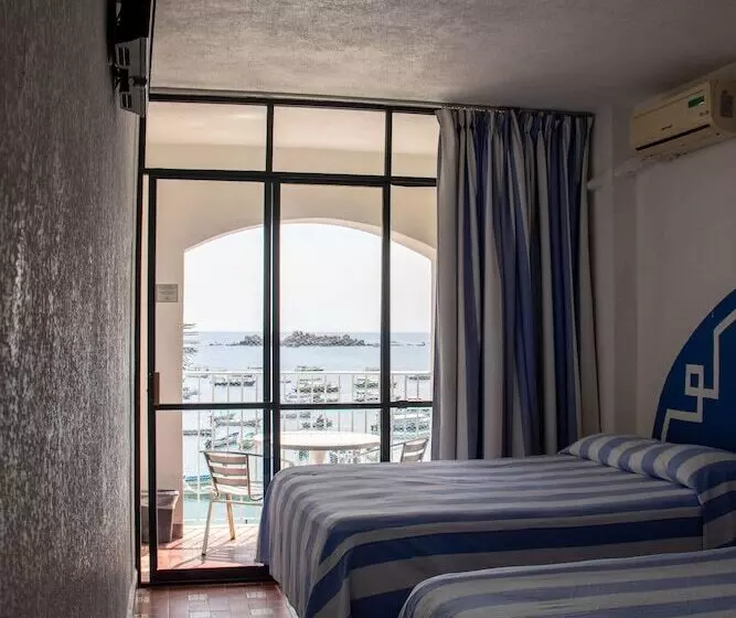 اتاق استاندارد با چشم‌انداز دریا, Acamar Beach Resort