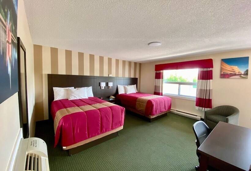 غرفه قياسيه سريرين مزدوجين, Colonial House Motor Inn