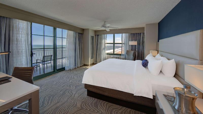 غرفة سوبيريور مطلّة علي البحر, Hilton Virginia Beach Oceanfront