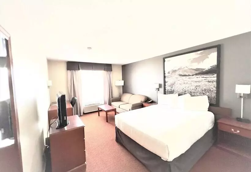キングサイズベッドのスイートルーム, Super 8 By Wyndham Whitecourt