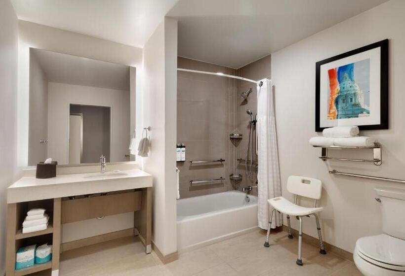 סטודיו סטנדרט, מיטה זוגית, Hyatt House Rochester Mayo Clinic Area