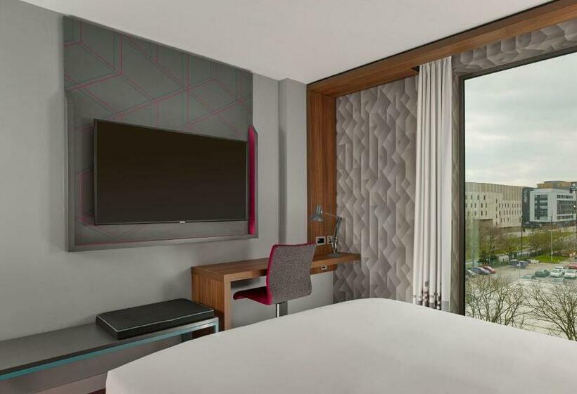 غرفة قياسية سرير كينج, Aloft Birmingham Eastside