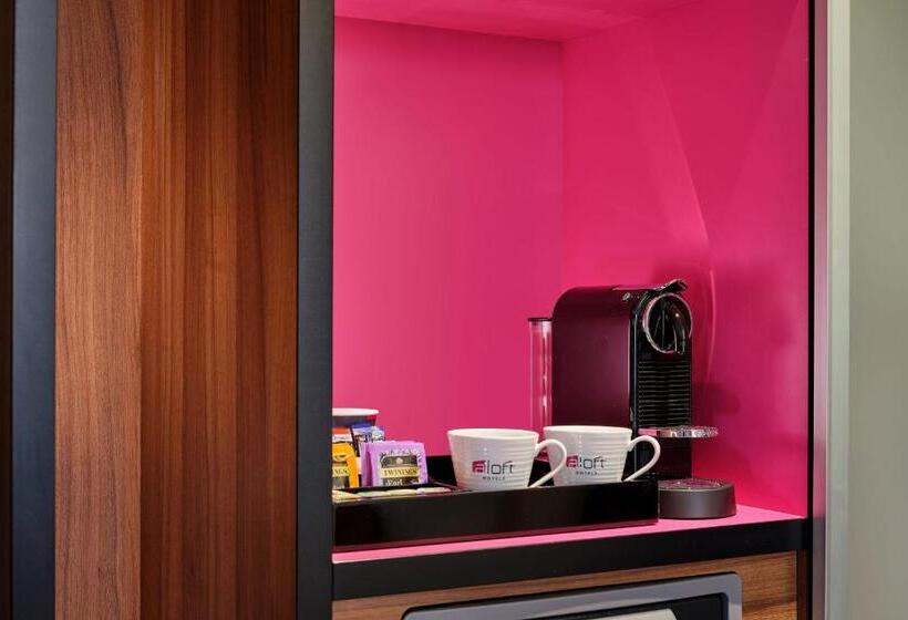 غرفة قياسية سرير كينج, Aloft Birmingham Eastside