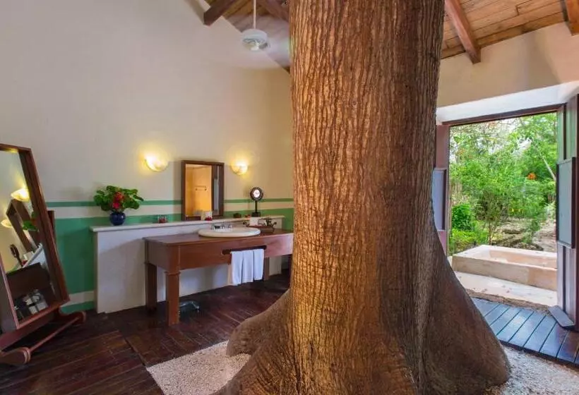 キングサイズベッドのスイートルーム, Hacienda San Jose Cholul