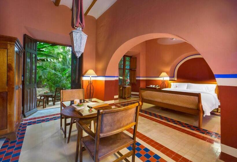 Büyük Çift Kişilik Yataklı Süit, Hacienda San Jose Cholul