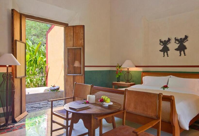 Büyük Çift Kişilik Yataklı Süit, Hacienda San Jose Cholul