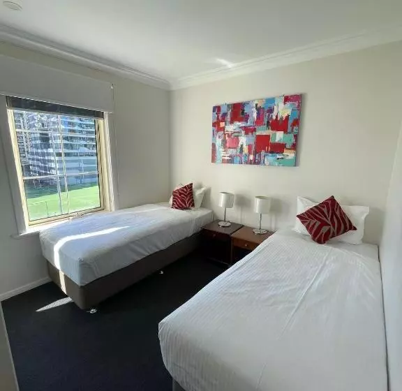 ２ベッドルームアパートメント, South Yarra Central Apartment