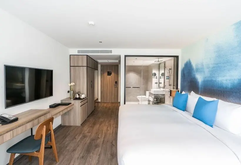 プールの見えるデラックスルーム, Best Western Plus Nexen Pattaya
