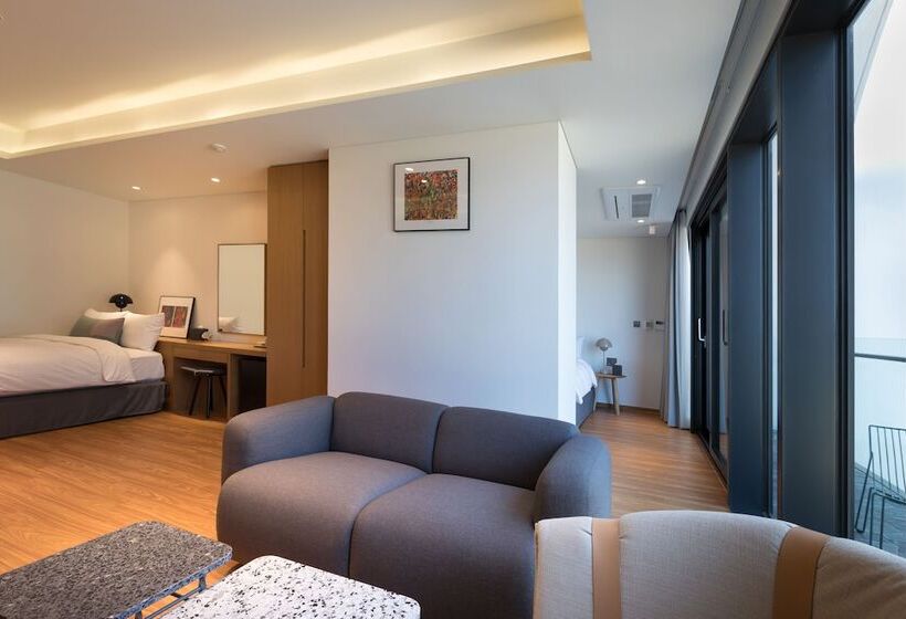 غرفة ديلوكس عائلية, 코스모스 울릉도 Kosmos Ulleungdo