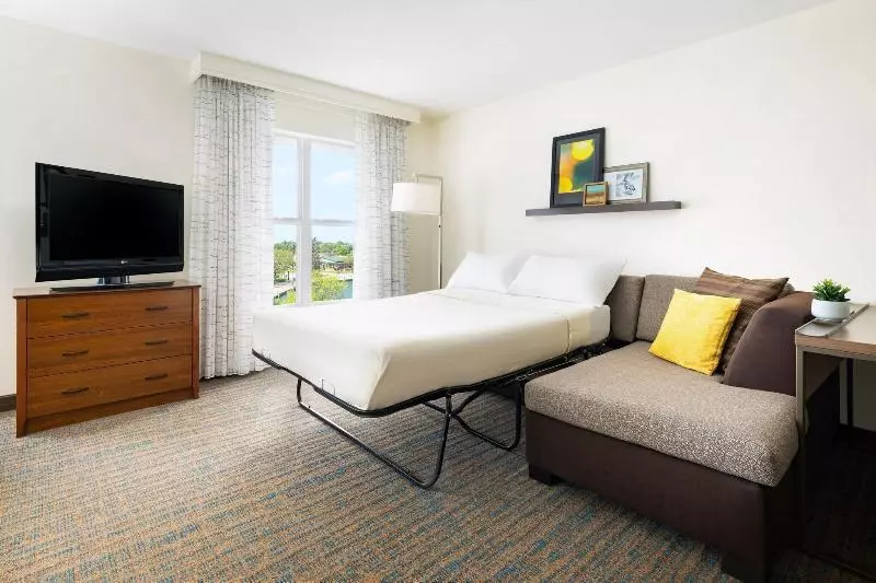 キングサイドベッドのスタンダードワンルーム, Residence Inn Des Moines West At Jordan Creek Town Center