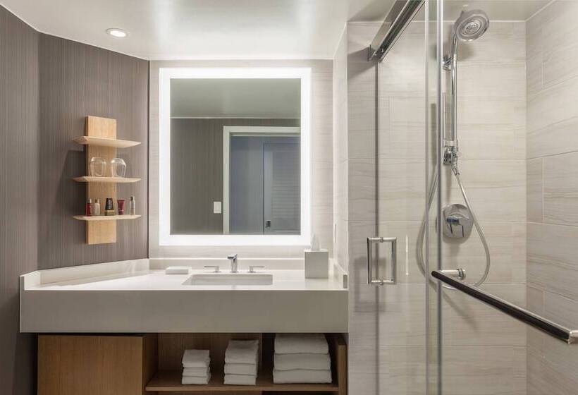 غرفه قياسيه سريرين مزدوجين, Tampa Marriott Water Street