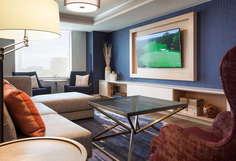 غرفه قياسيه سريرين مزدوجين, Tampa Marriott Water Street