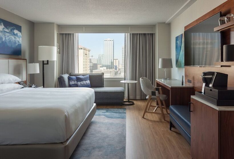 غرفة قياسية سرير مزدوج مطلة على المدينة, Tampa Marriott Water Street