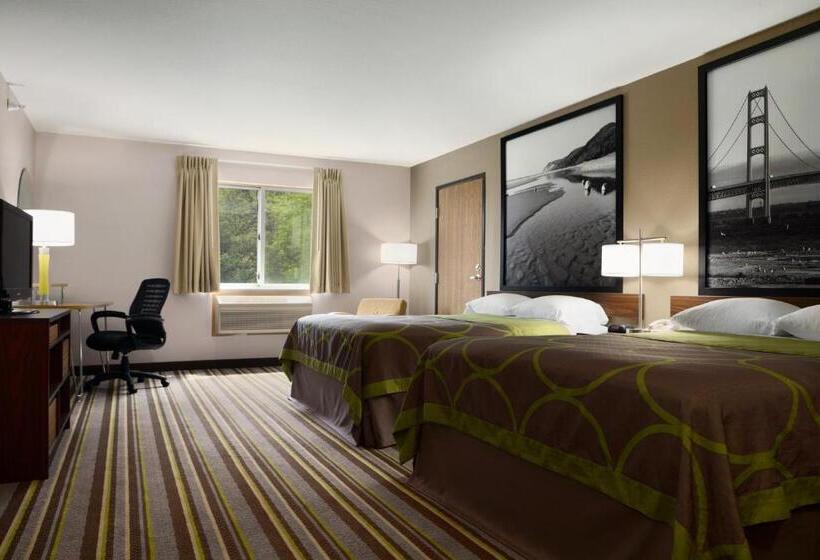 غرفة قياسية, Super 8 By Wyndham Manistee