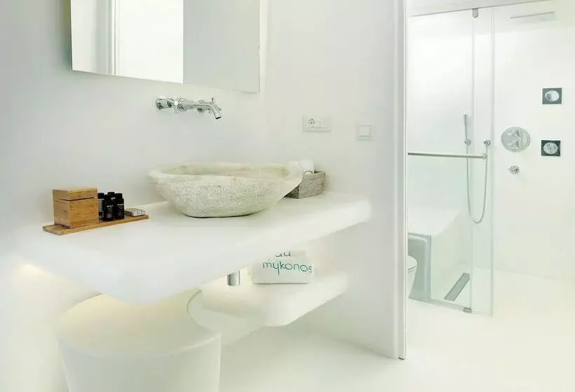 اتاق لوکس با چشم‌انداز دریا, Mykonos Bay Resort & Villas