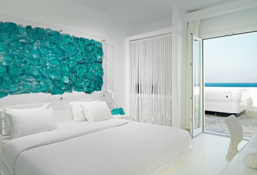 Номер Deluxe Вид на Море, Mykonos Bay Resort & Villas