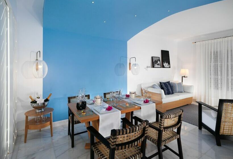 带海景的行政套房, Mykonos Grand Hotel & Resort