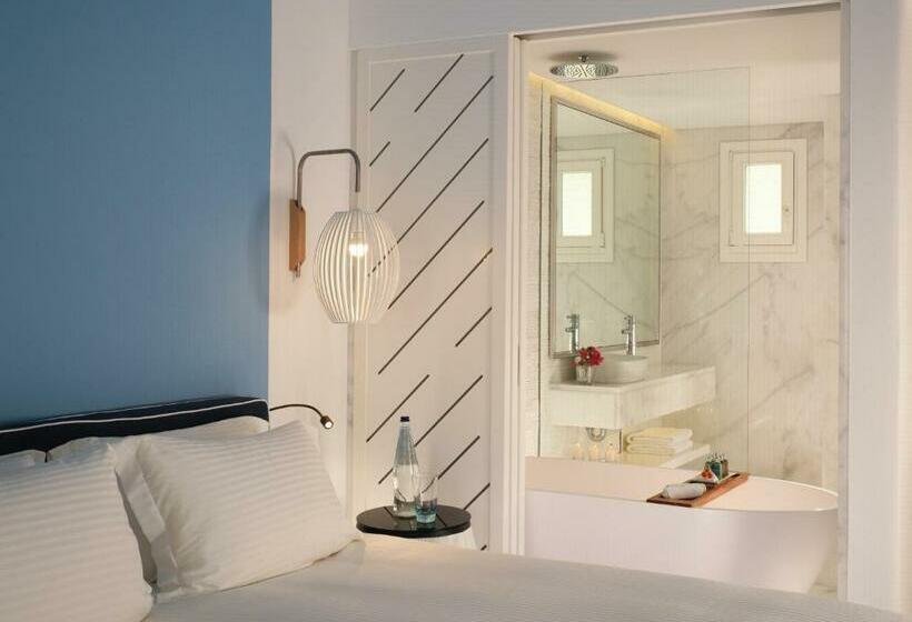 庭の見えるプレミアムルーム, Mykonos Grand Hotel & Resort