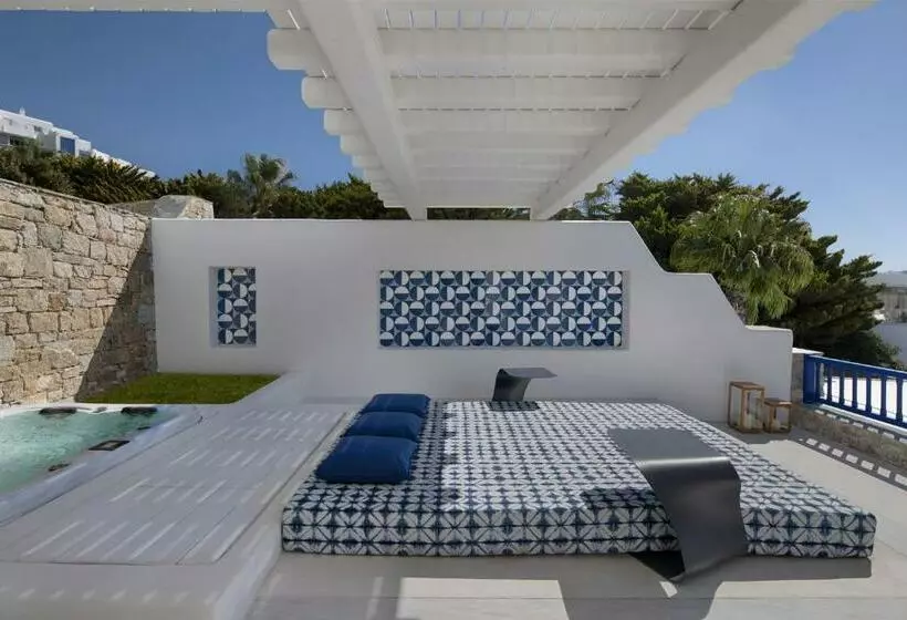 プール付き１ベッドルームヴィラ, Mykonos Grand Hotel & Resort