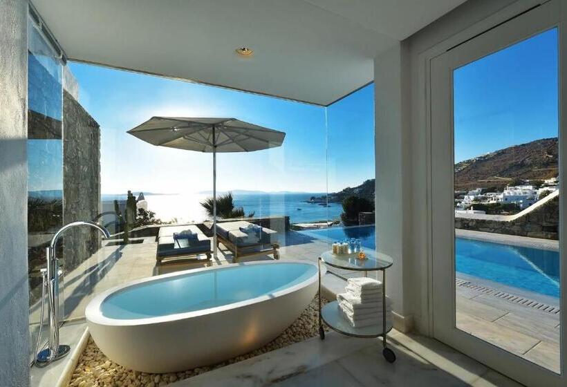 オーシャンビュースーペリアースイート, Mykonos Grand Hotel & Resort