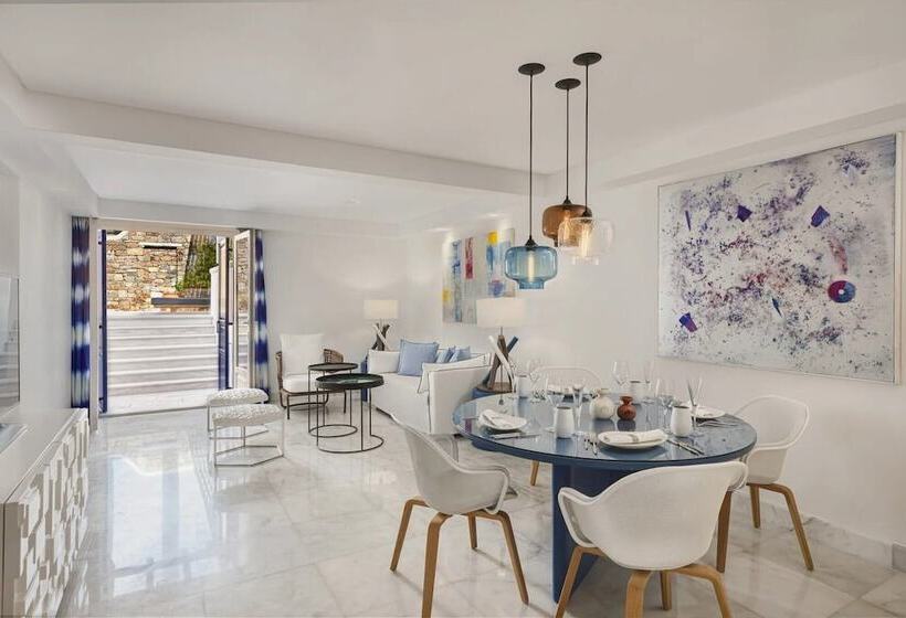 套房配有游泳池, Mykonos Grand Hotel & Resort