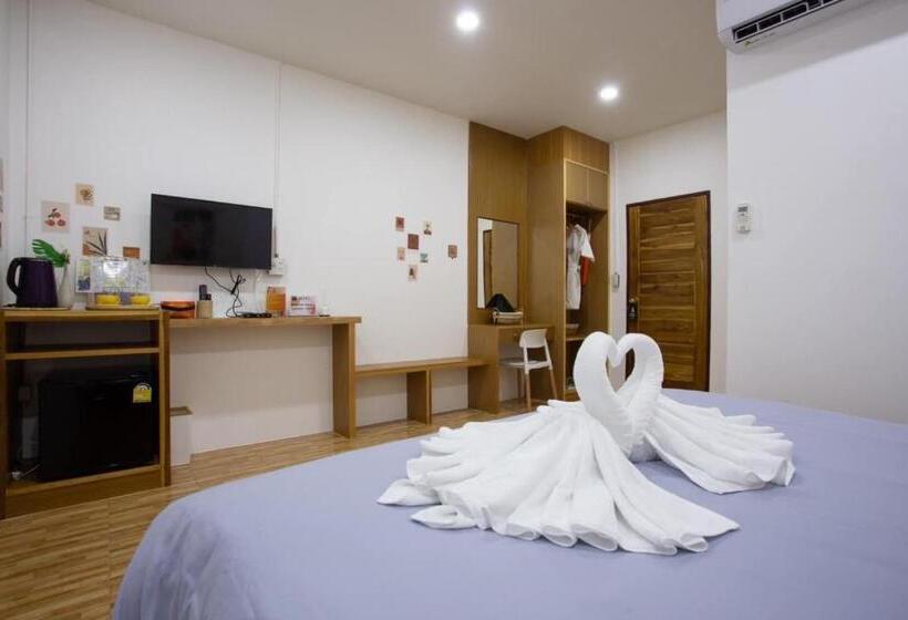 带大床的标准间, The Sun Resort Ratchaburi