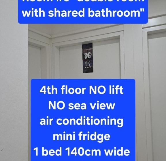Quarto Estandar Banheiro Compartilhado, Albergo Barbara
