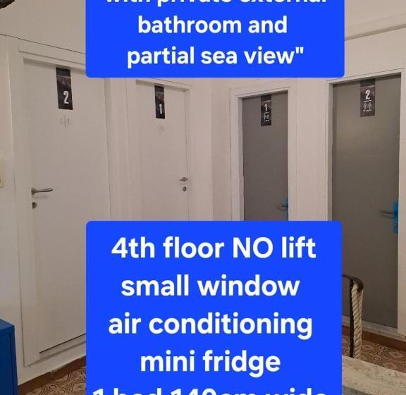 サイドオーシャンビュースタンダードルーム, Albergo Barbara